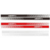 Autocollant ABARTH bandes L 1500 H 80 mm