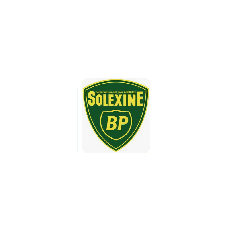 Autocollant BP Solexine logo L 100 H 112  mm