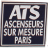 Autocollant ATS Ascenseur logo Pescarolo 24h autocollants L. 300 H 300 mm