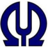 Autocollant PIONEER sigle bleu autocollant L 50 H 50 mm