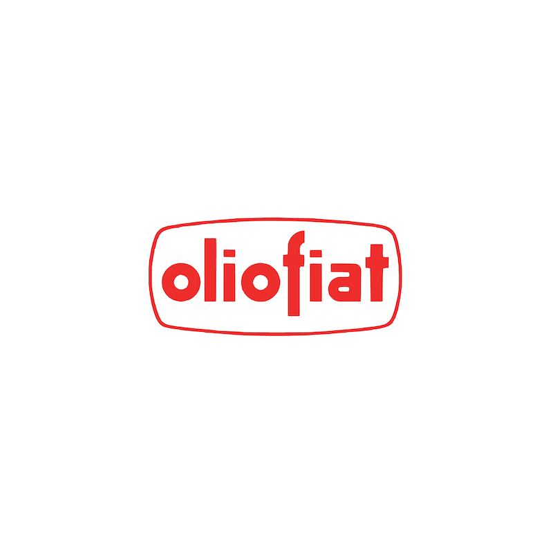 Autocollant FIAT oliofiat logo autocollant L 130 H 60 mm