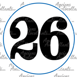 Autocollant LIGIER logo 26...