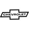 Autocollant CHEVROLET logo 1965 autocollant L 100 H 35 mm