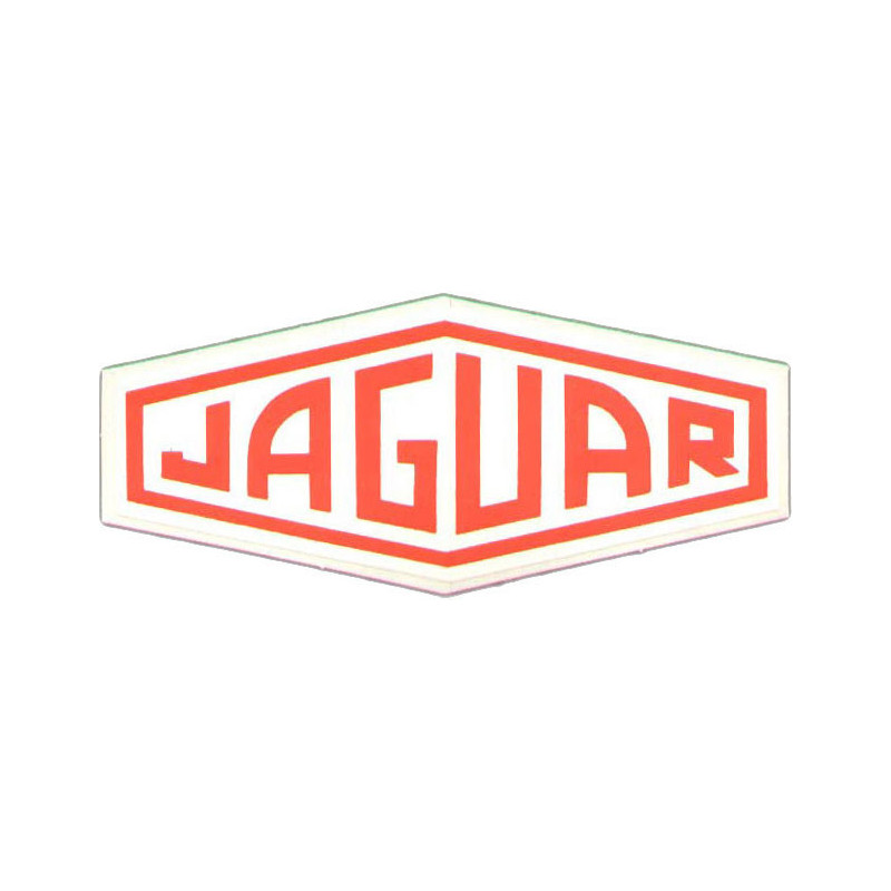 Autocollant JAGUAR Logo c-type nose L 110 H 50 mm