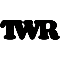 Autocollant TWR logo noir...