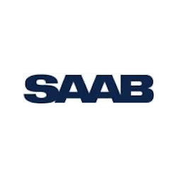 Autocollant SAAB logo 1974-1989 L 65 H 15 mm