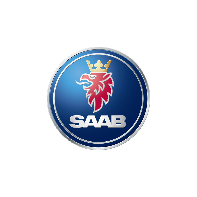 Autocollant SAAB Logo 2000 diam 55 mm