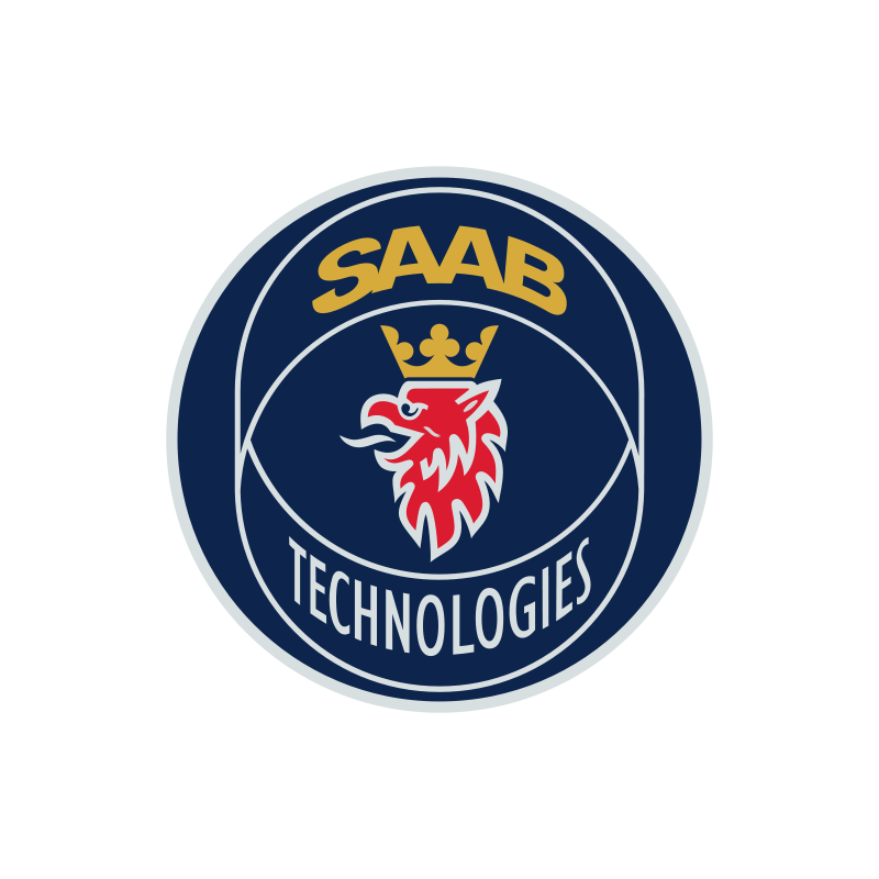 Autocollant SAAB Logo technologie diam 55 mm