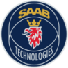 Autocollant SAAB Logo technologie diam 55 mm