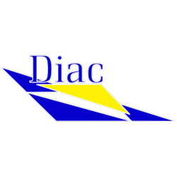 Autocollant DIAC logo...