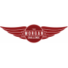 Autocollant MORGAN logo challenge red L 90 H 30 mm