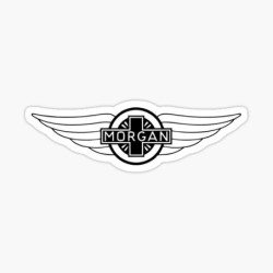 Autocollant MORGAN Logo L...