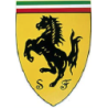 Autocollant FERRARI logo 1931/1939 L 65 H 90 mm