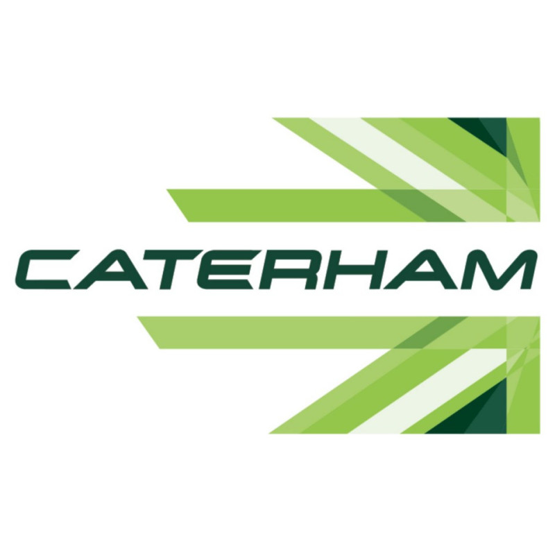 Autocollant CATERHAM logo vert L 96 H 64mm