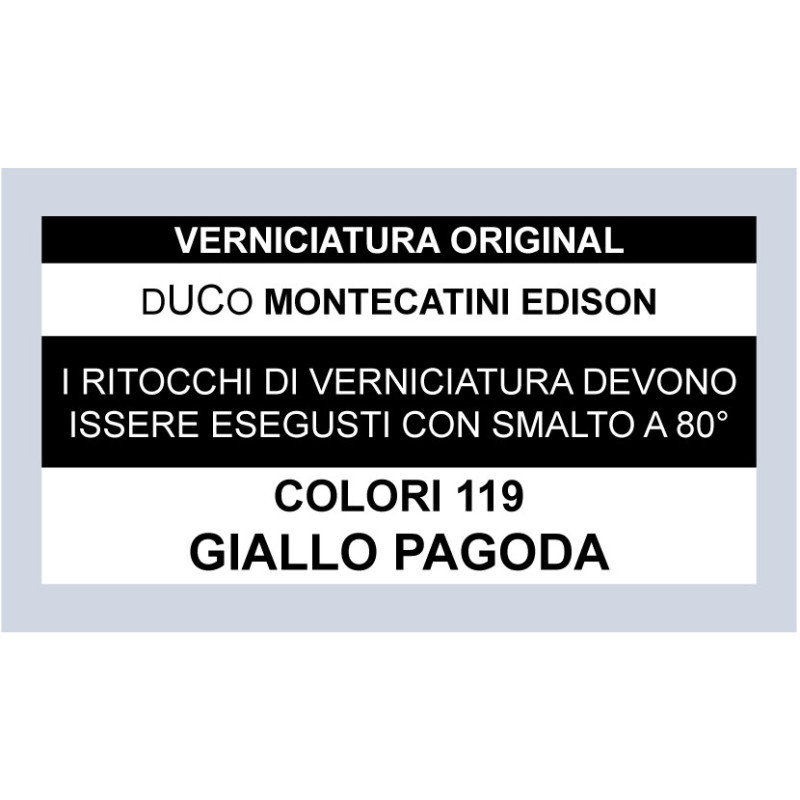 Autocollant ALFA ROMEO Plaque ref peinture-ou texte au choix L 60 h 35 mm