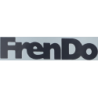 Autocollant FRENDO  noir L 100 H 25 mm