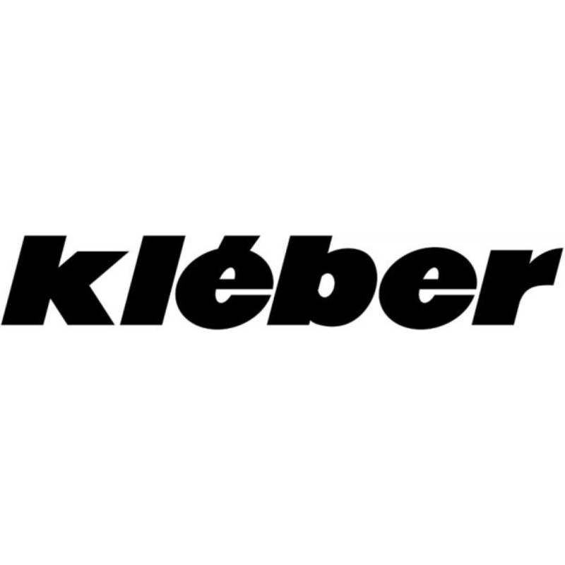Autocollant Logo KLEBER  blanc ou noir  L 380  H 65 mm