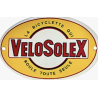 autocollant Velosolex losange or L 138 H 80 mm