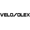 autocollant Velosolex typo noir L 150 H 17 mm