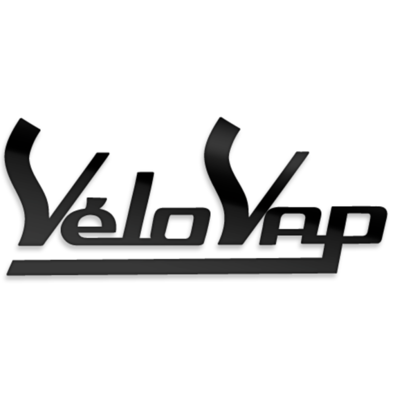 autocollant Velosolex Velovap noir ou col au choix L 120 H 50 mm