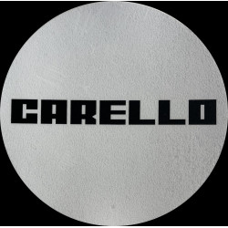 Autocollant CARELLO blanc...