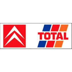 Autocollant CITROEN TOTAL...