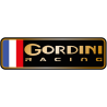 autocollant GORDINI RACING DRAPEAU FR Gauche  L 150 H 45 mm