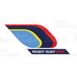 Autocollant PEUGEOT TALBOT...