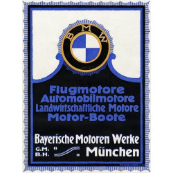 Autocollant BMW motoren...