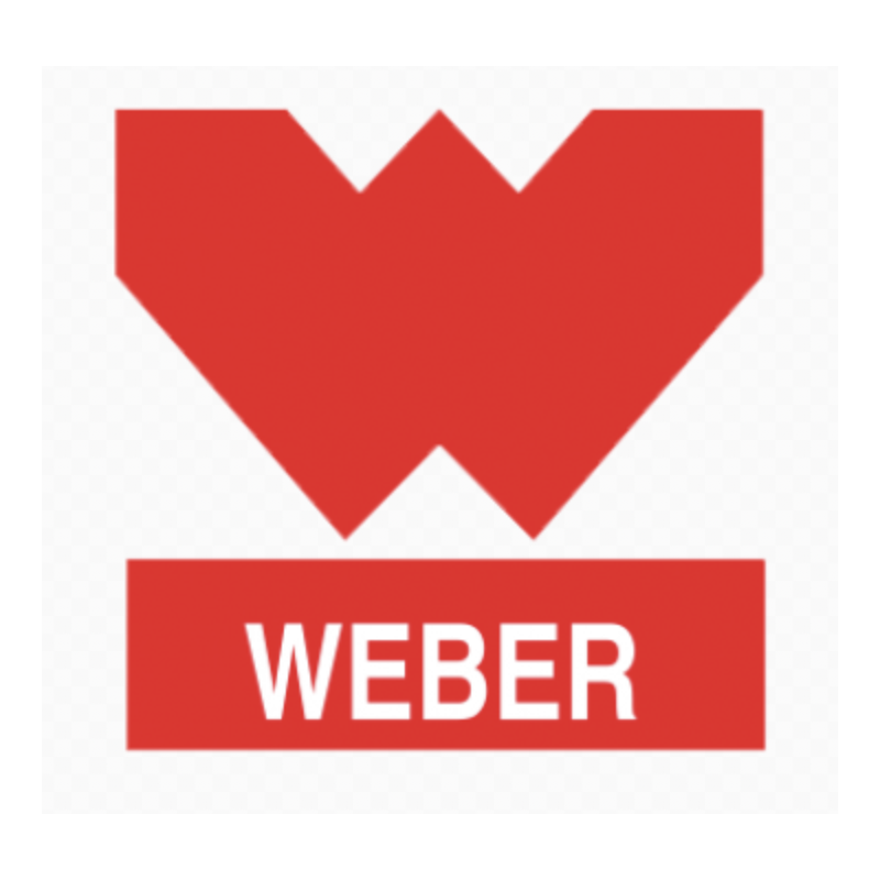 autocollant WEBER Carburateur Rouge L 100 H 100 mm ou au choix