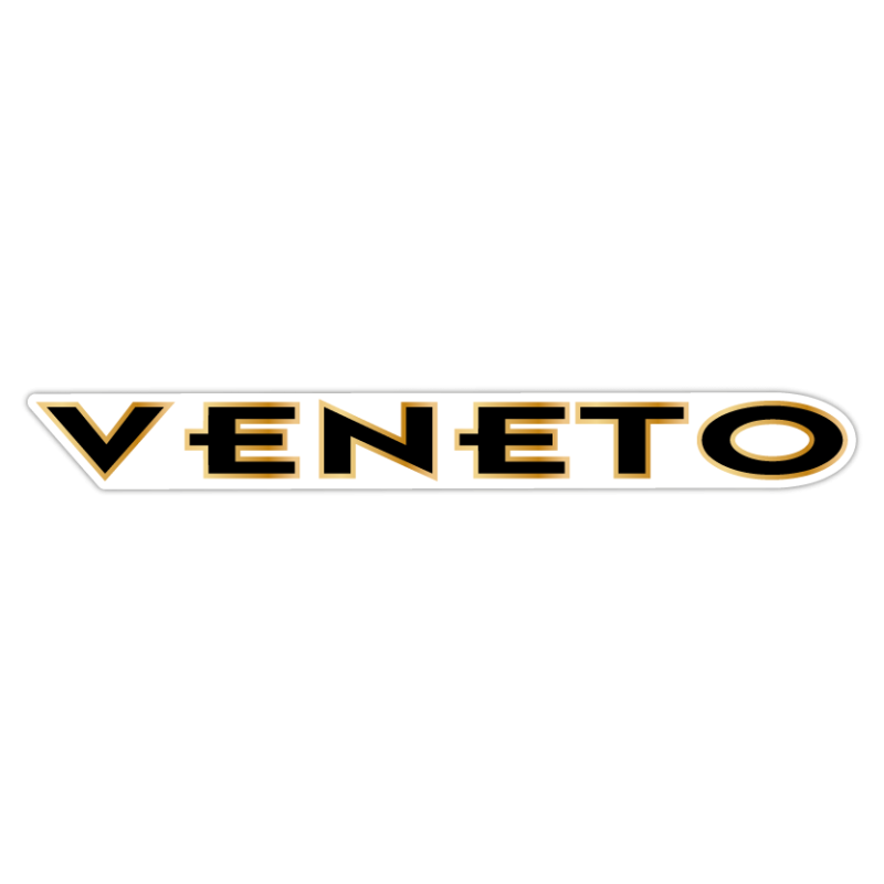 Autocollant VENETO logo original L 275 H 33 mm ou à vos dimensions