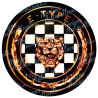 JAGUAR logo E-TYPE Special diam 50 mm