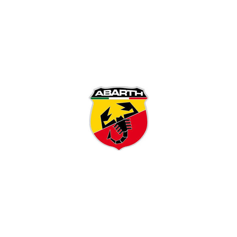 Autocollant ABARTH logo 2007 L70 x H75 mm