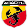 Autocollant ABARTH logo 2007  L70 x H75 mm