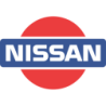 Autocollant NISSAN logo 1984-2001 L 58 H 40 mm