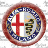 Autocollant ALFA ROMEO logo 1925 diam 50 mm