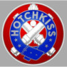 Autocollant HOTCHKISS logo  Diam  60 mm