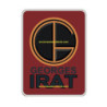 Autocollant IRAT Logo rouge L 45 H 60 mm