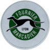 Autocollant FOURNIER-MARCADIER logo vert fonce diam 50 mm