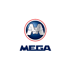 Autocollant MEGA logo  L 60...