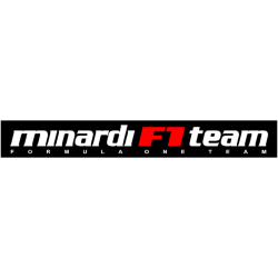Autocollant MINARDI logo F1...
