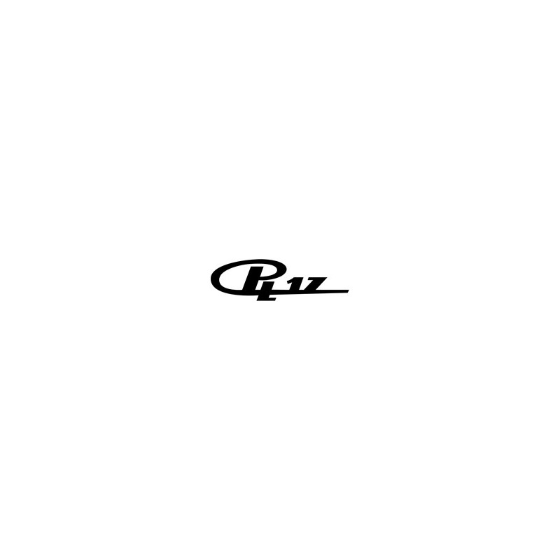 Autocollant PANHARD logo PL17 L 80 H 25 mm
