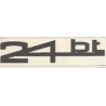 Autocollant PANHARD logo 24BT  L 65 H 15 mm