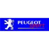 Autocollant PEUGEOT sport L 150 H  40 mm