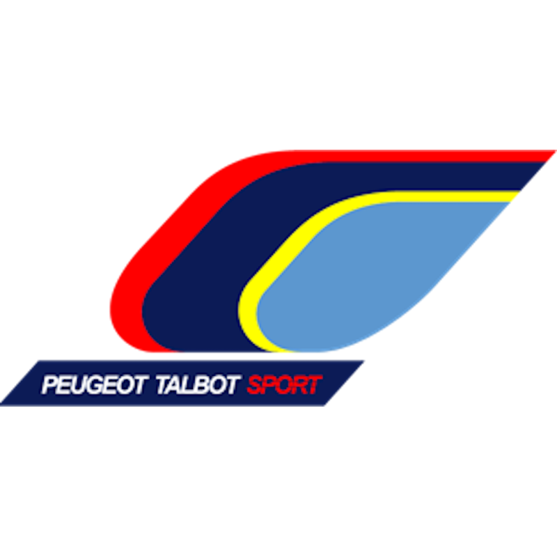 Autocollant PEUGEOT-talbot-sport L 102 H 47 mm G ou D à préciser