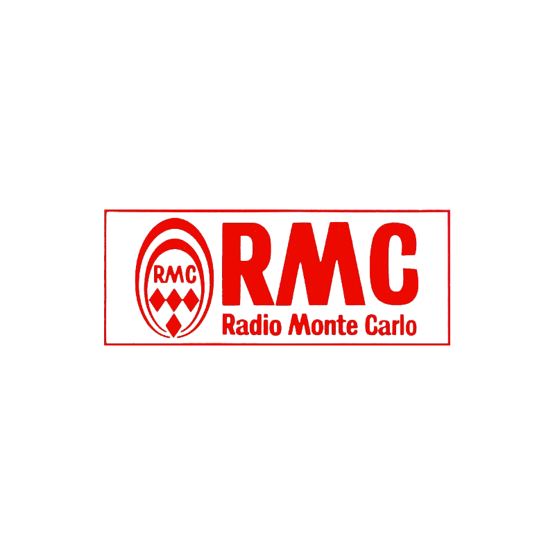 Autocollant RMC logo 1981 L 87,5 H 35 mm
