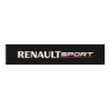Autocollant RENAULT Sport fond noir flamme rouge L 225 H 50 mm