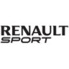 Autocollant RENAULT Sport noir 2 lignes L 120 H 30 mm