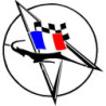 Autocollant RENE BONNET Logo Djet diam 50 mm