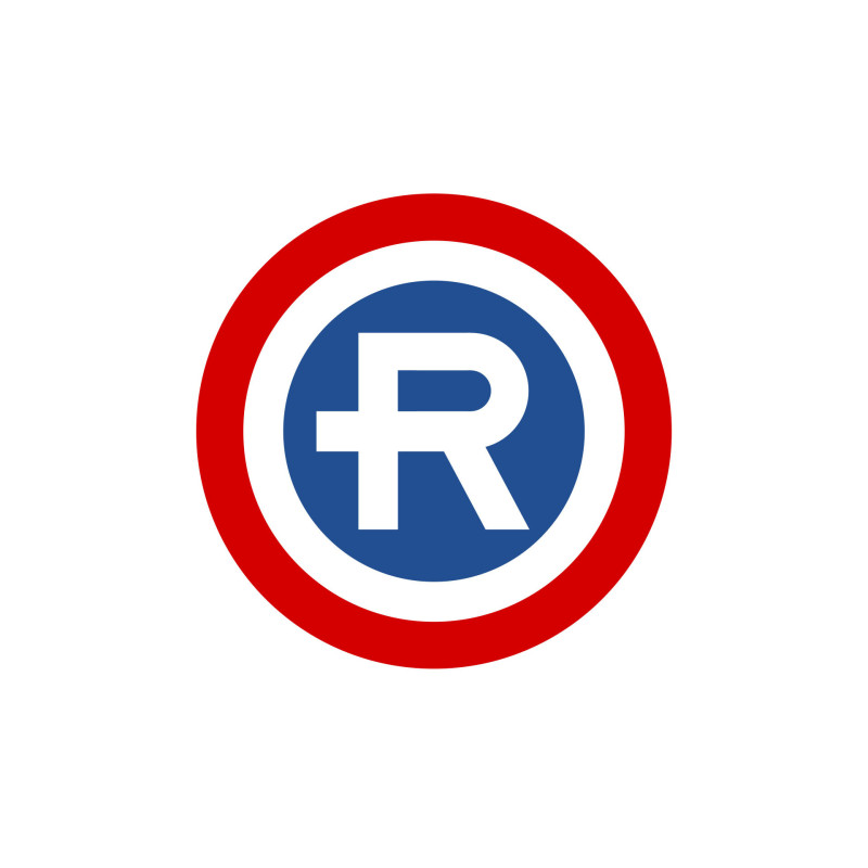 Autocollant REPSOL-Logo-1951-1987 diam 50 mm